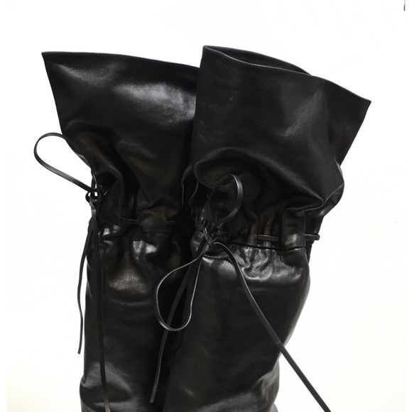 Gucci Lisa Over the Knee Leather Boots -US 6 -NIB - Picture 5 of 9